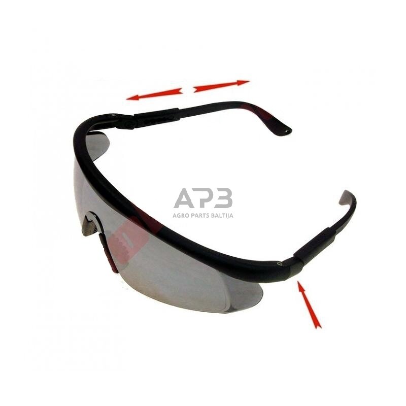 Apsauginiai akiniai veidrodiniai,sidabriniai Apsauginiai akiniai veidrodiniai,sidabriniai