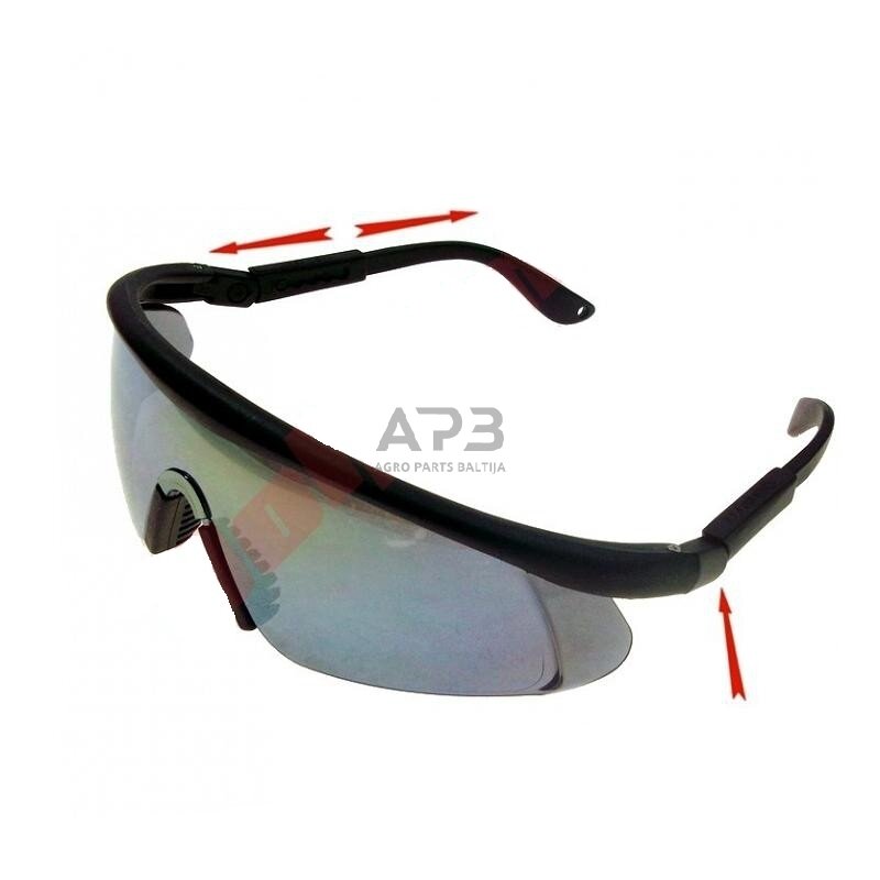 Apsauginiai akiniai veidrodiniai,auksiniai Apsauginiai akiniai veidrodiniai,auksiniai