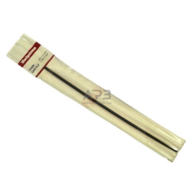Apvali grandinių galandinimo dildė 4,5mm x 200mm Apvali grandinių galandinimo dildė 4,5mm x 200mm