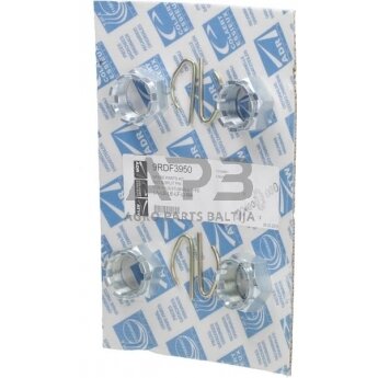 Ašies veržlių komplektas 39x1,5 ADR 9RDF3950 Ašies veržlių komplektas 39x1,5 ADR 9RDF3950