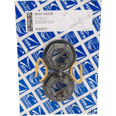 Ašies veržlių komplektas 48x1,5 ADR 9RDF4865B Ašies veržlių komplektas 48x1,5 ADR 9RDF4865B