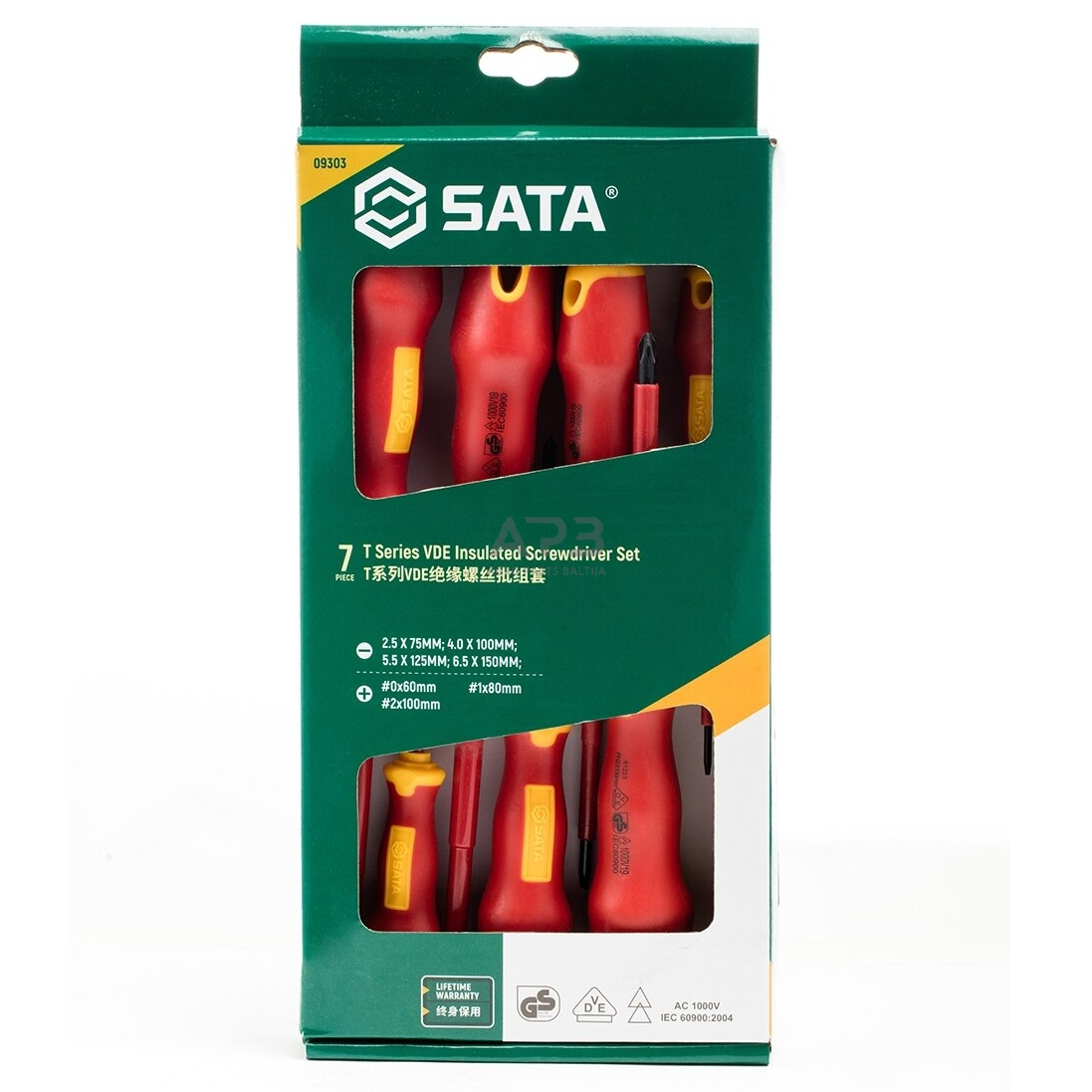 Atsuktuvų rinkinys elektrikui 7vnt. 3 Atsuktuvų rinkinys elektrikui 7vnt. 3