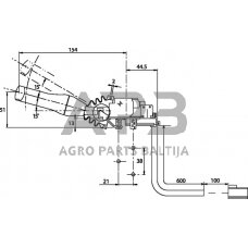 Atbulinės eigos jungiklis Cobo 01316000