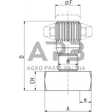 Atbulinis vožtuvas FT2575100MP