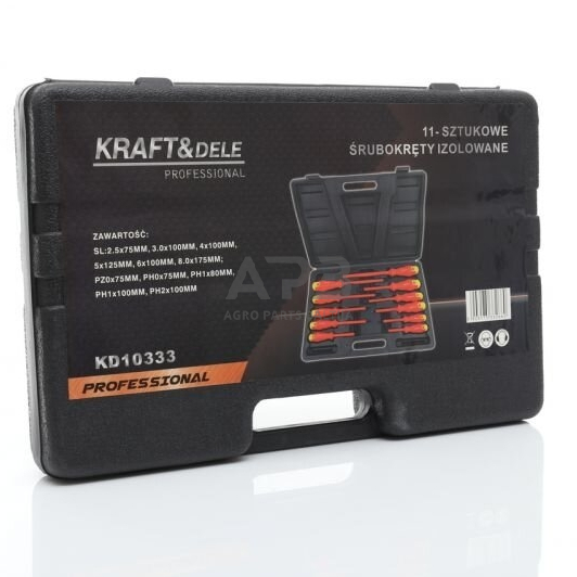 Atsuktuvų rinkinys elektrikui 11vnt. 3 Atsuktuvų rinkinys elektrikui 11vnt. 3