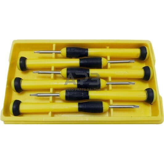 Atsuktuvų TORX mini rinkinys 6vnt. Atsuktuvų TORX mini rinkinys 6vnt.