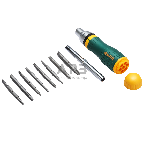 Atsuktuvas su keičiamais antgaliais (19vnt) 4 Atsuktuvas su keičiamais antgaliais (19vnt) 4