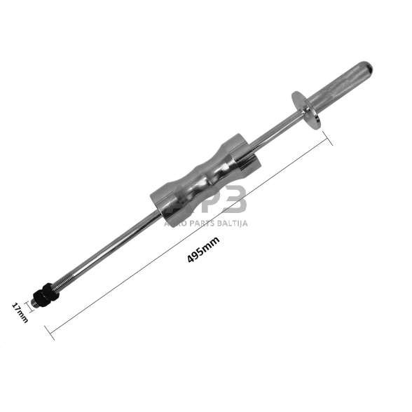 Atbulinis plaktukas pusašių granatoms nuimti su priedais 4vnt. 1 Atbulinis plaktukas pusašių granatoms nuimti su priedais 4vnt. 1