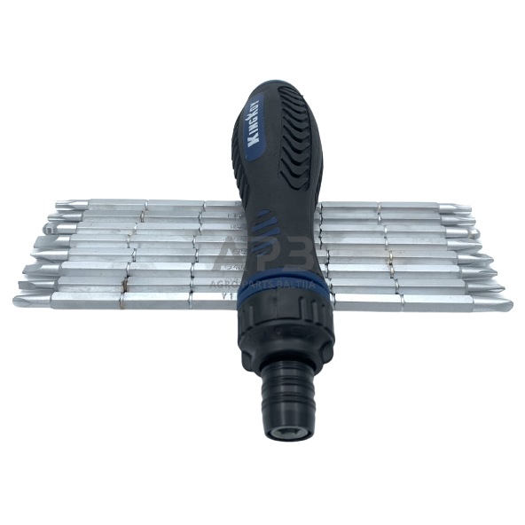 Atsuktuvas su keičiamais antgaliais (9vnt) 2 Atsuktuvas su keičiamais antgaliais (9vnt) 2