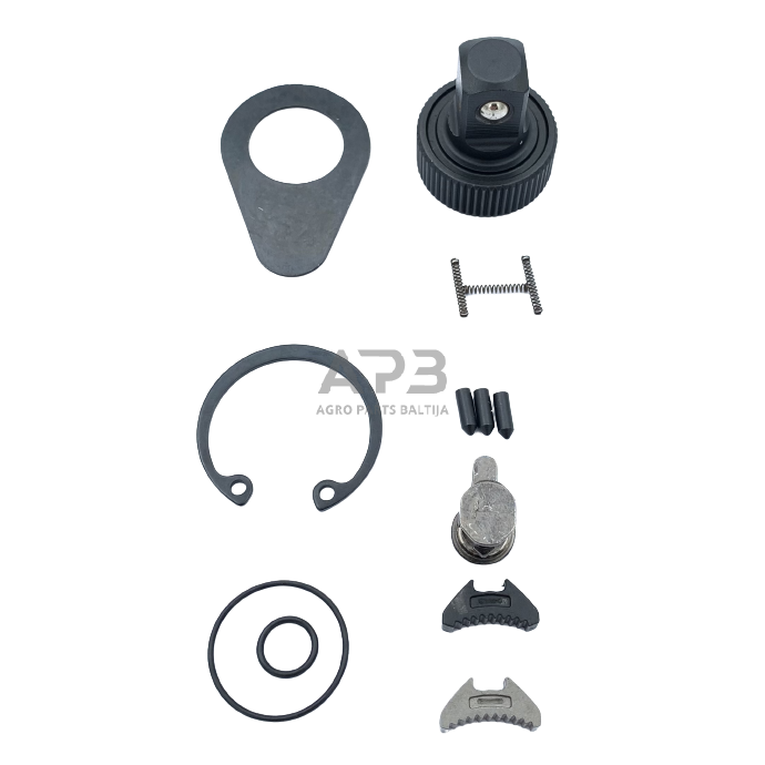 Atsarginės dalys terkšlės 1/4" remontui Atsarginės dalys terkšlės 1/4" remontui