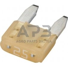 Automobilio saugiklis Mini 25A, 10.9mm 50x Hella 8JS728596091