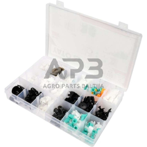 Automobilio apdailos plastikinių laikiklių rinkinys (160vnt) Audi