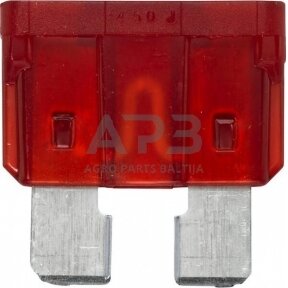 Automobilio saugiklis standartinis 32V, 10A, 18.6mm 50x Hella 8JS711686002