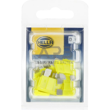Automobilio saugiklis standartinis 12V, 20A, 18.8mm 10x Hella 8JS711683112 4 Automobilio saugiklis standartinis 12V, 20A, 18.8mm 10x Hella 8JS711683112 4