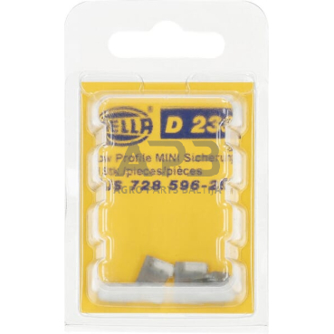 Automobilio saugiklis Mini 2A, 8.4mm 5x Hella 8JS728596262 4 Automobilio saugiklis Mini 2A, 8.4mm 5x Hella 8JS728596262 4