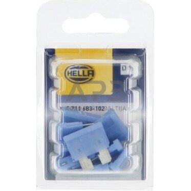 Automobilio saugiklis standartinis 12V, 15A, 18.8mm 10x Hella 8JS711683102 4 Automobilio saugiklis standartinis 12V, 15A, 18.8mm 10x Hella 8JS711683102 4