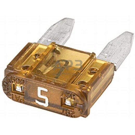 Automobilio saugiklis Mini 5A, 10.9mm 50x Hella 8JS728596131 3 Automobilio saugiklis Mini 5A, 10.9mm 50x Hella 8JS728596131 3