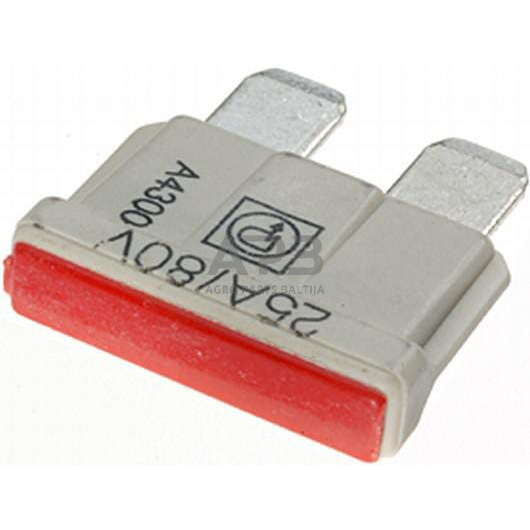 Automobilio saugiklis standartinis 80V, 25A, 19.7mm 10x Hella 8JS711683262 3 Automobilio saugiklis standartinis 80V, 25A, 19.7mm 10x Hella 8JS711683262 3