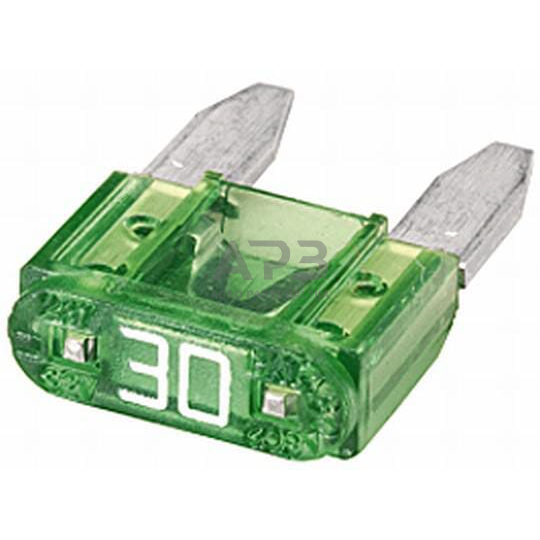 Automobilio saugiklis Mini 30A, 10.9mm 50x Hella 8JS728596171 3 Automobilio saugiklis Mini 30A, 10.9mm 50x Hella 8JS728596171 3