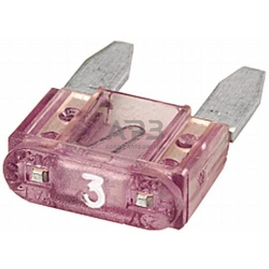 Automobilio saugiklis Mini 3A, 10.9mm 50x Hella 8JS728596101 3 Automobilio saugiklis Mini 3A, 10.9mm 50x Hella 8JS728596101 3