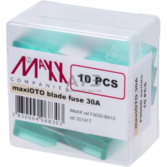 Automobilio saugiklis Maxi 32V, 30A, 34.3mm 10x iMaXX SI20191 3 Automobilio saugiklis Maxi 32V, 30A, 34.3mm 10x iMaXX SI20191 3