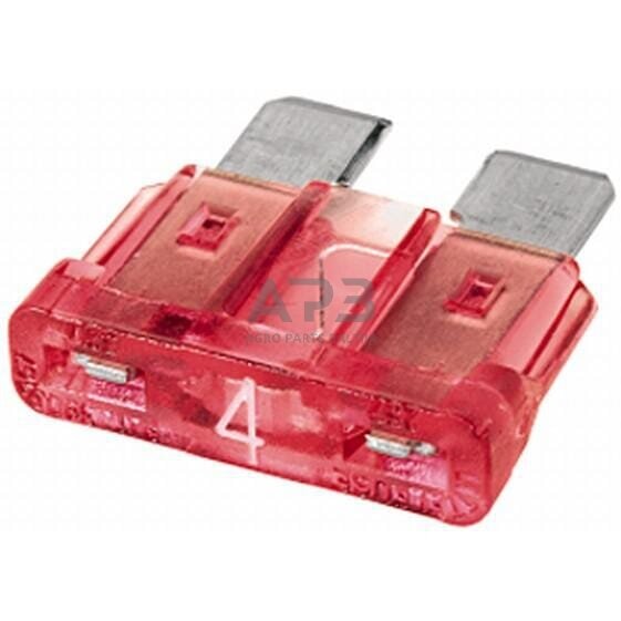 Automobilio saugiklis standartinis 32V, 4A, 18.6mm 50x Hella 8JS711683052 3 Automobilio saugiklis standartinis 32V, 4A, 18.6mm 50x Hella 8JS711683052 3