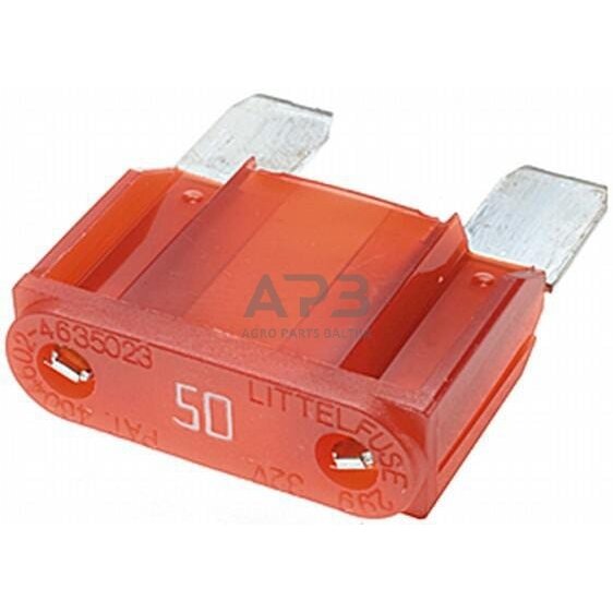 Automobilio saugiklis Maxi 50A, 34.1mm 10x Hella 8JS728595161 3 Automobilio saugiklis Maxi 50A, 34.1mm 10x Hella 8JS728595161 3