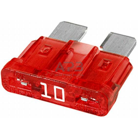 Automobilio saugiklis standartinis 32V, 10A, 18.6mm 50x Hella 8JS711686002 3 Automobilio saugiklis standartinis 32V, 10A, 18.6mm 50x Hella 8JS711686002 3