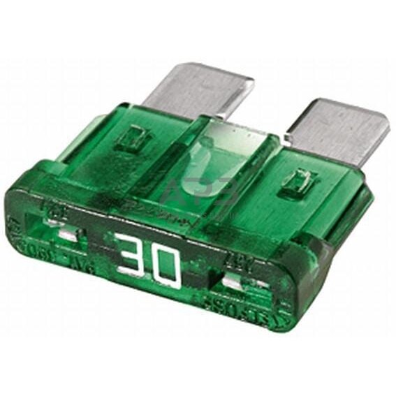 Automobilio saugiklis standartinis 32V, 30A, 18.6mm Hella 8JS711690002 50vnt. 3 Automobilio saugiklis standartinis 32V, 30A, 18.6mm Hella 8JS711690002 50vnt. 3