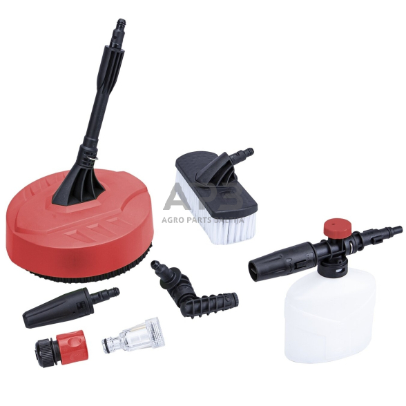 Aukšto slėgio plovimo įrenginys 2100W su rite ir priedais 3 Aukšto slėgio plovimo įrenginys 2100W su rite ir priedais 3