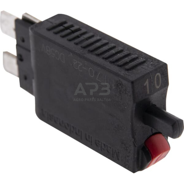 Automatinis saugiklis 28V, 10A, 51.6mm E.T.A SI26010 Automatinis saugiklis 28V, 10A, 51.6mm E.T.A SI26010