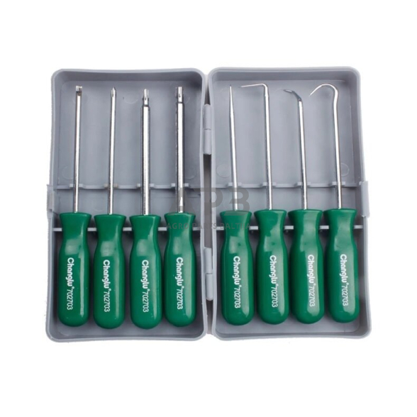 Automobilio apdailos nuėmimo įrankių ir atsuktuvų rinkinys 8vnt. Automobilio apdailos nuėmimo įrankių ir atsuktuvų rinkinys 8vnt.