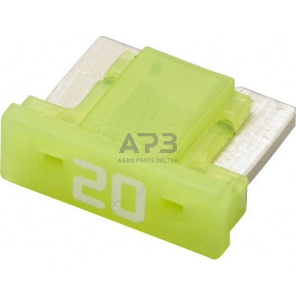 Automobilio saugiklis Mini 20A, 8.4mm 5x Hella 8JS728596332 Automobilio saugiklis Mini 20A, 8.4mm 5x Hella 8JS728596332