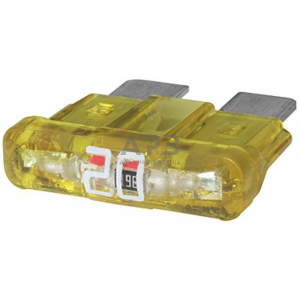 Automobilio saugiklis standartinis 12V, 20A, 18.8mm 10x Hella 8JS711683112 3 Automobilio saugiklis standartinis 12V, 20A, 18.8mm 10x Hella 8JS711683112 3