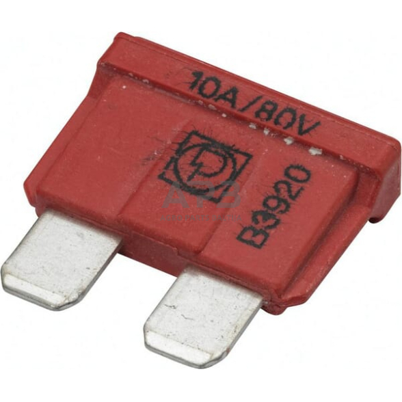 Automobilio saugiklis standartinis 80V, 10A, 19.7mm 10x Hella 8JS711683232 2 Automobilio saugiklis standartinis 80V, 10A, 19.7mm 10x Hella 8JS711683232 2