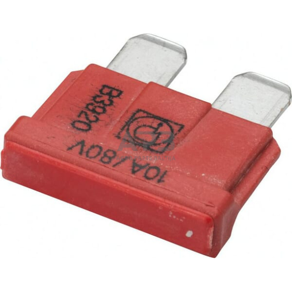 Automobilio saugiklis standartinis 80V, 10A, 19.7mm 10x Hella 8JS711683232 Automobilio saugiklis standartinis 80V, 10A, 19.7mm 10x Hella 8JS711683232