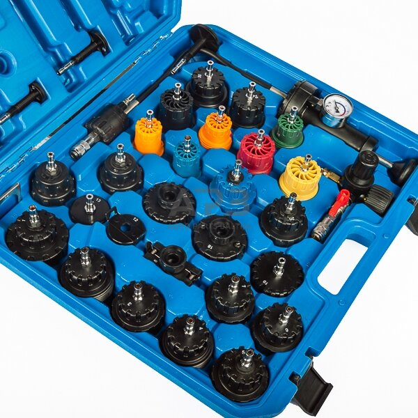 Aušinimo sistemos slėgio matuoklis radiatoriui 33vnt. 1 Aušinimo sistemos slėgio matuoklis radiatoriui 33vnt. 1