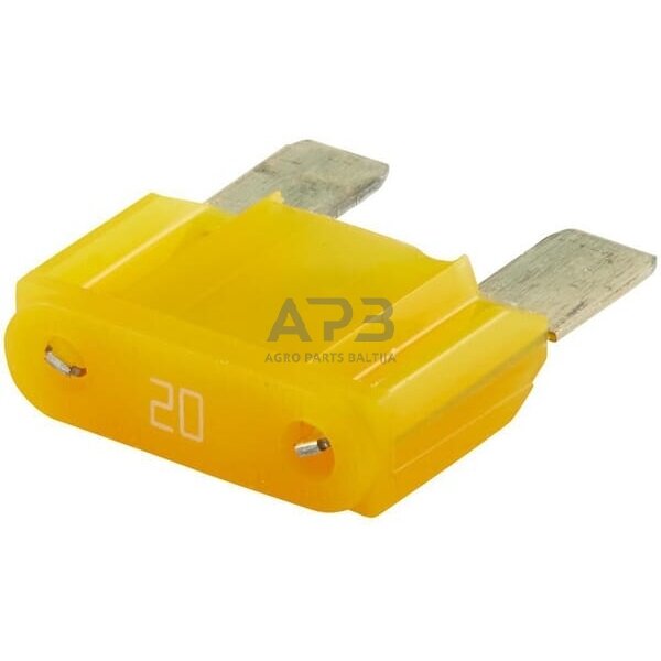 Automobilio saugiklis Maxi 20A, 34.1mm 10x Hella 8JS728595131 Automobilio saugiklis Maxi 20A, 34.1mm 10x Hella 8JS728595131