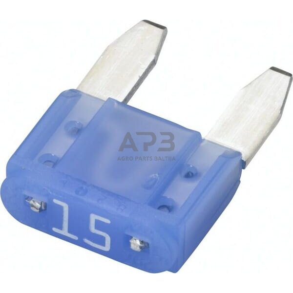 Automobilio saugiklis Mini 15A, 10.9mm 50x Hella 8JS728596151 Automobilio saugiklis Mini 15A, 10.9mm 50x Hella 8JS728596151