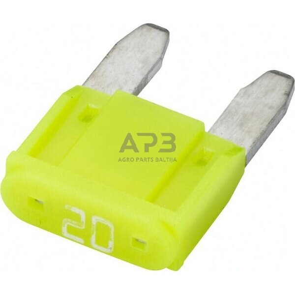 Automobilio saugiklis Mini 32V, 20A, 16.3mm 10x Hella 8JS728596232 Automobilio saugiklis Mini 32V, 20A, 16.3mm 10x Hella 8JS728596232