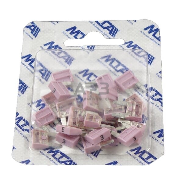 Automobilio saugiklis Mini 32V, 3A, 16.3mm 50x iMaXX SI20261 2 Automobilio saugiklis Mini 32V, 3A, 16.3mm 50x iMaXX SI20261 2