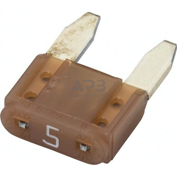 Automobilio saugiklis Mini 5A, 10.9mm 50x Hella 8JS728596131 Automobilio saugiklis Mini 5A, 10.9mm 50x Hella 8JS728596131