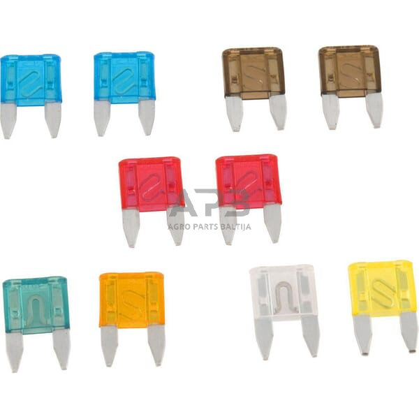 Automobilio saugiklių komplektas Mini 1410003399 Automobilio saugiklių komplektas Mini 1410003399