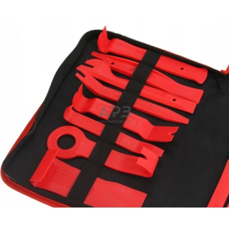 Automobilio apdailos ir magnetolos išėmimo įrankių rinkinys 19vnt. 1