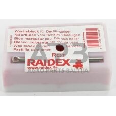 Avino diržo vakso blokas raudonas Raidex VV8035