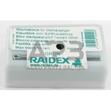 Avino diržo vakso blokas žalias Raidex VV8036