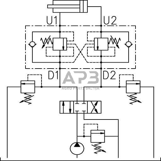 Balansavimo vožtuvas VODL10004ST 3 Balansavimo vožtuvas VODL10004ST 3