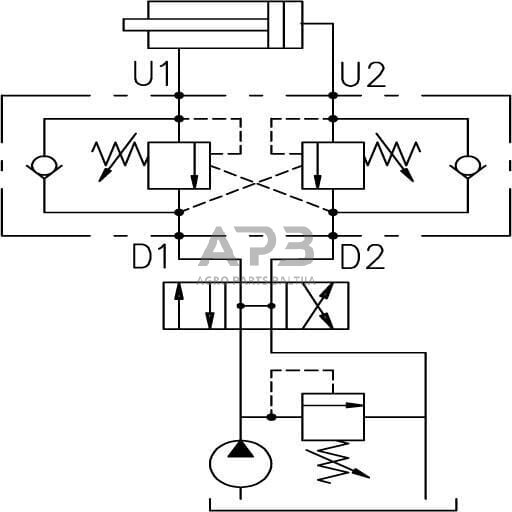Balansavimo vožtuvas VODL/SC12, VODL10002 2 Balansavimo vožtuvas VODL/SC12, VODL10002 2