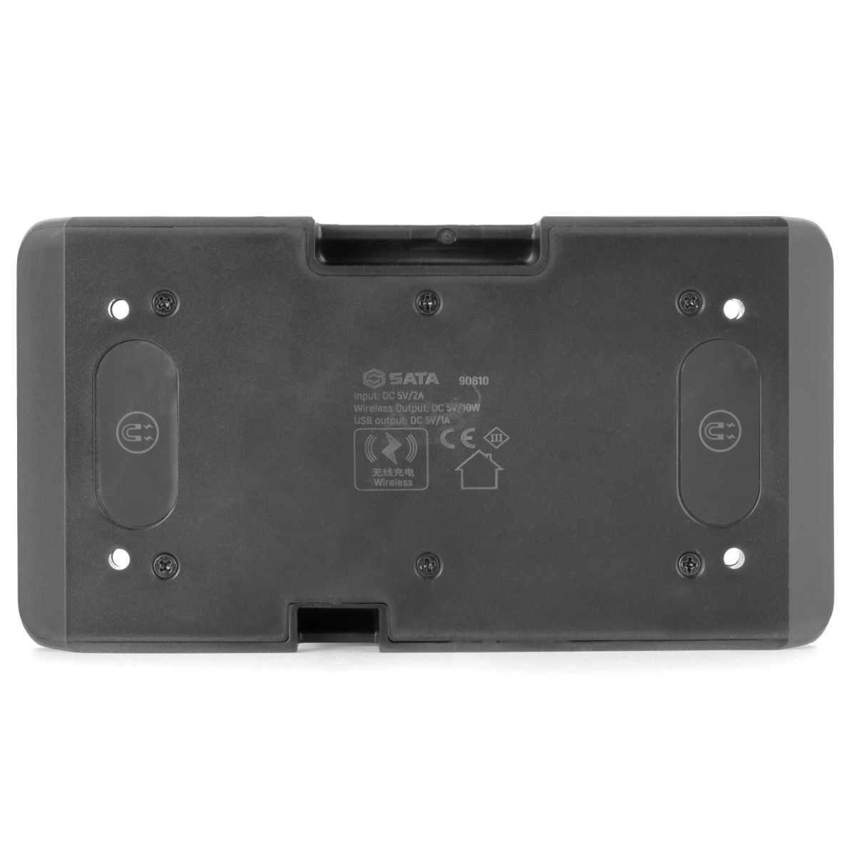 Belaidžio įkrovimo stotelė dviguba 10W SATA 2 Belaidžio įkrovimo stotelė dviguba 10W SATA 2
