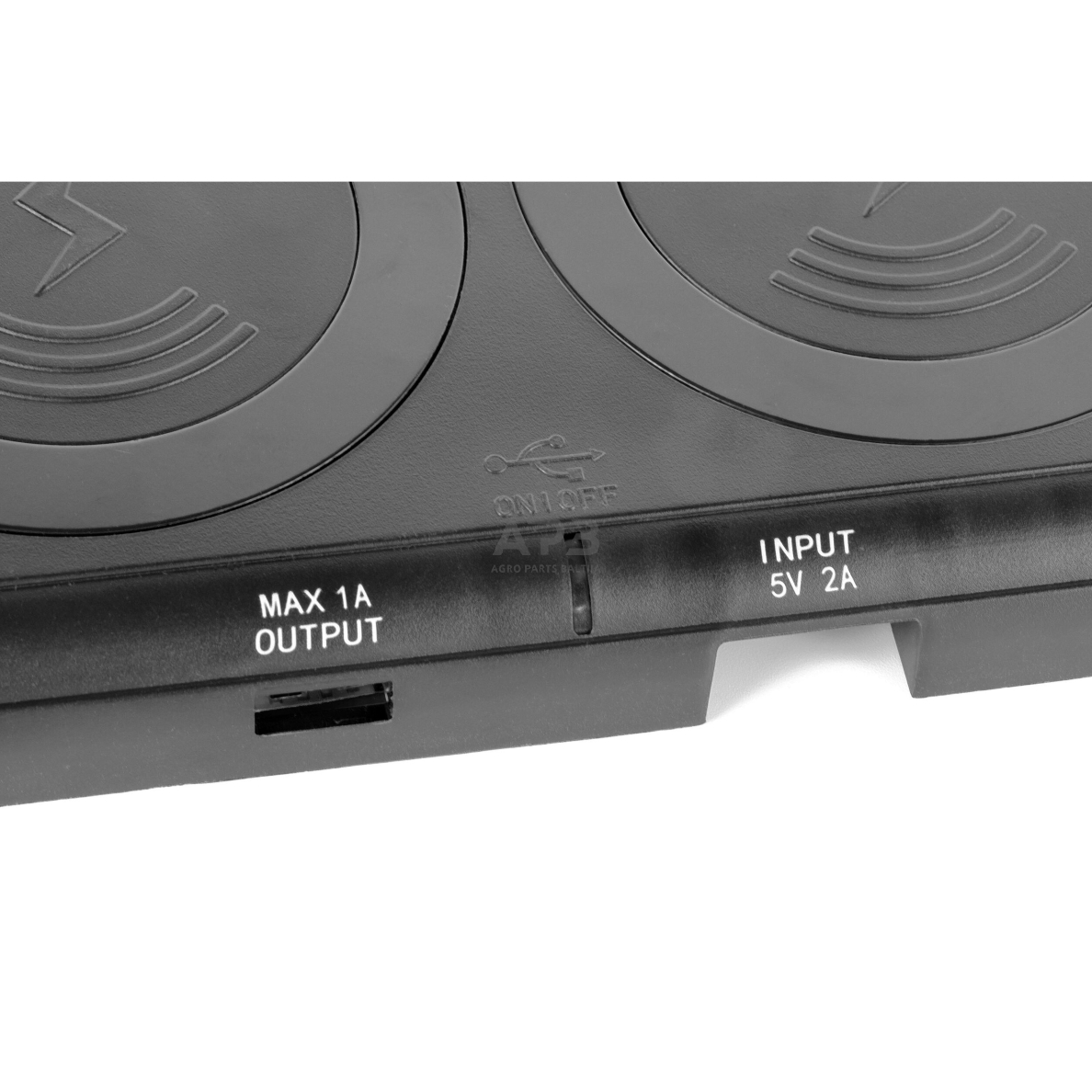 Belaidžio įkrovimo stotelė dviguba 10W SATA 5 Belaidžio įkrovimo stotelė dviguba 10W SATA 5